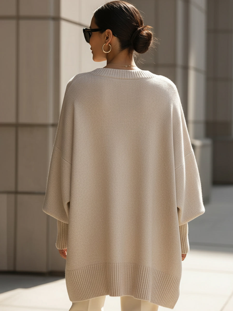 Clare | Oversized Luxus-Strickpullover