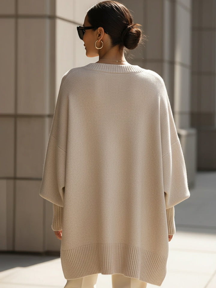 Clare | Oversized Luxus-Strickpullover