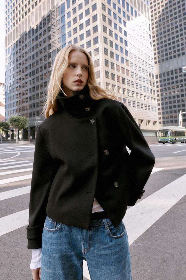 Vikra | Jacke mit Stehkragen