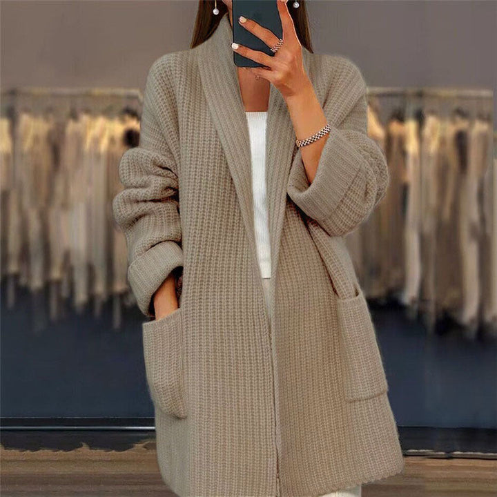 WINNIE | Strickjacke mit Taschen