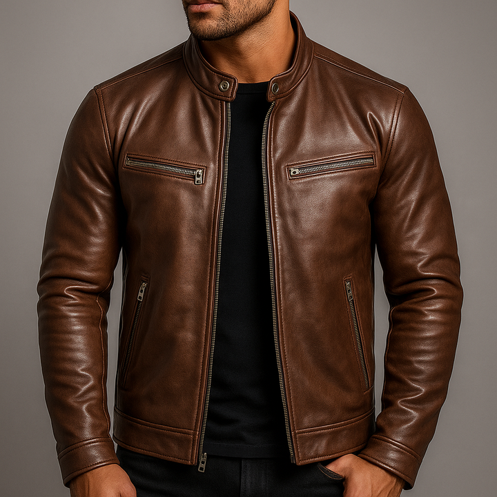 Joachim | Vintage-Lederjacke