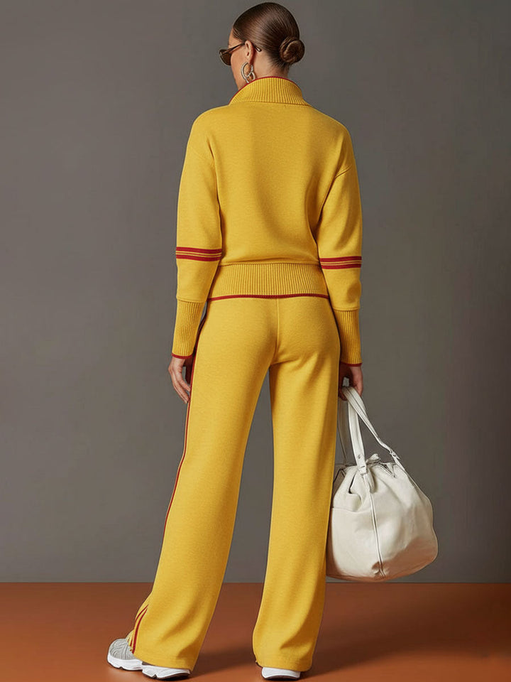 Marietta | Bluse und Hose mit weitem Bein