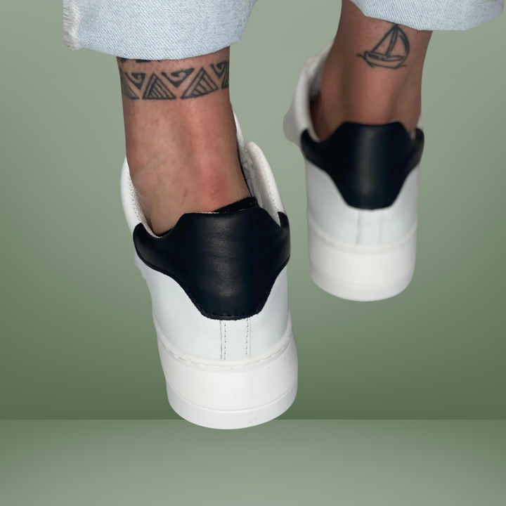 Somart-Schuh, weiß-schwarz, AR52