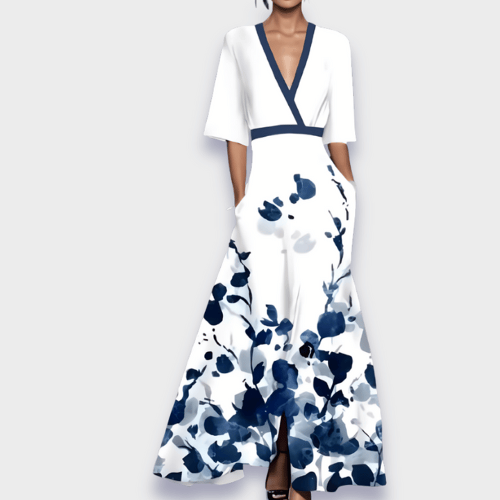 Chloe | Elegantes Blumenkleid