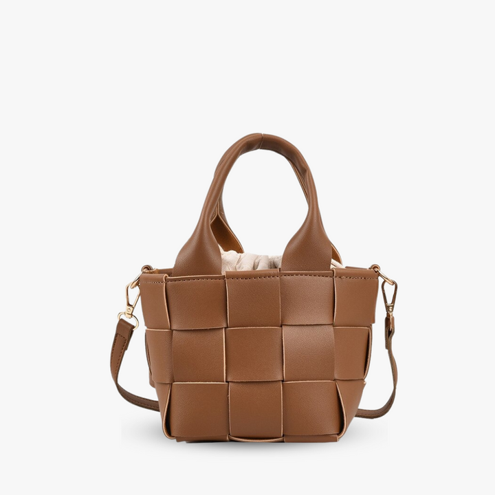 Nele |  Geflochtene Mini-Handtasche Cora