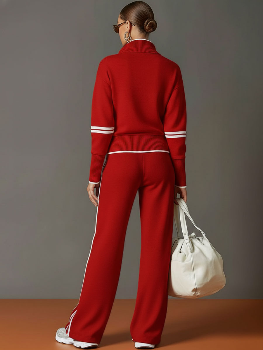 Marietta | Bluse und Hose mit weitem Bein