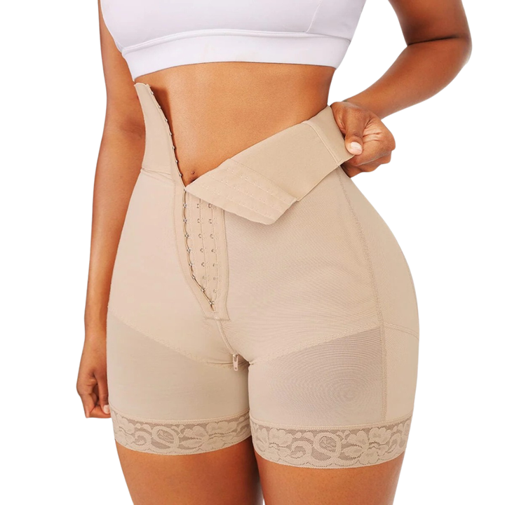 Lina | Hoch taillierter Miedergürtel mit flachem Bauch-Effekt für Damen