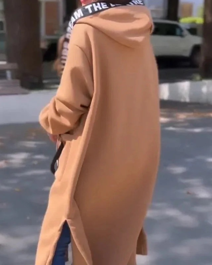 Marina | Langes Sweatshirt mit Kapuze