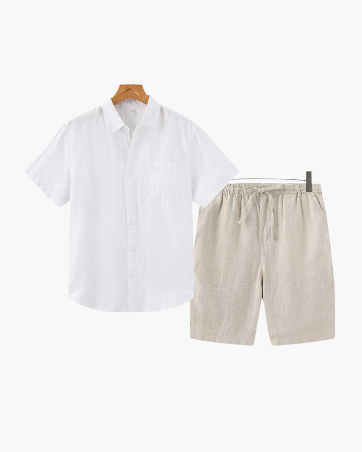 Formentera | Leinen-Set (Shorts)
