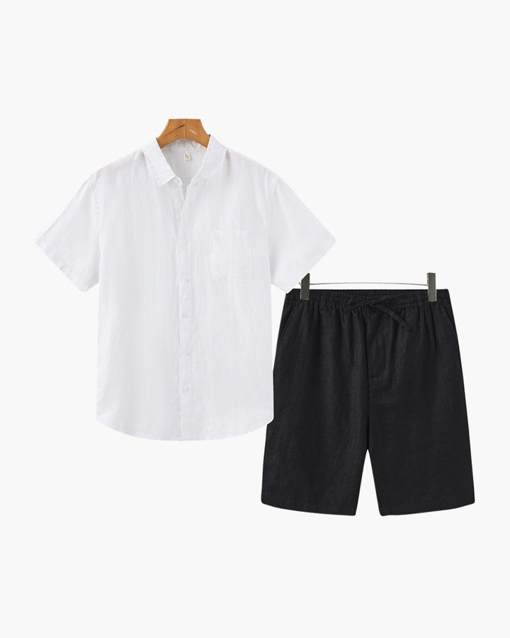 Formentera | Leinen-Set (Shorts)