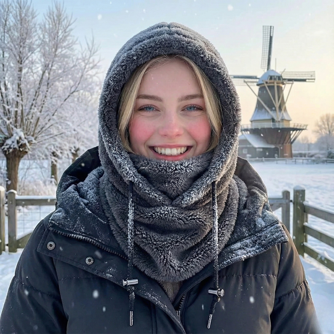 The Frost Hug Hoodie | Dein winterlicher Kokon aus Wärme und Komfort | Langer Hals