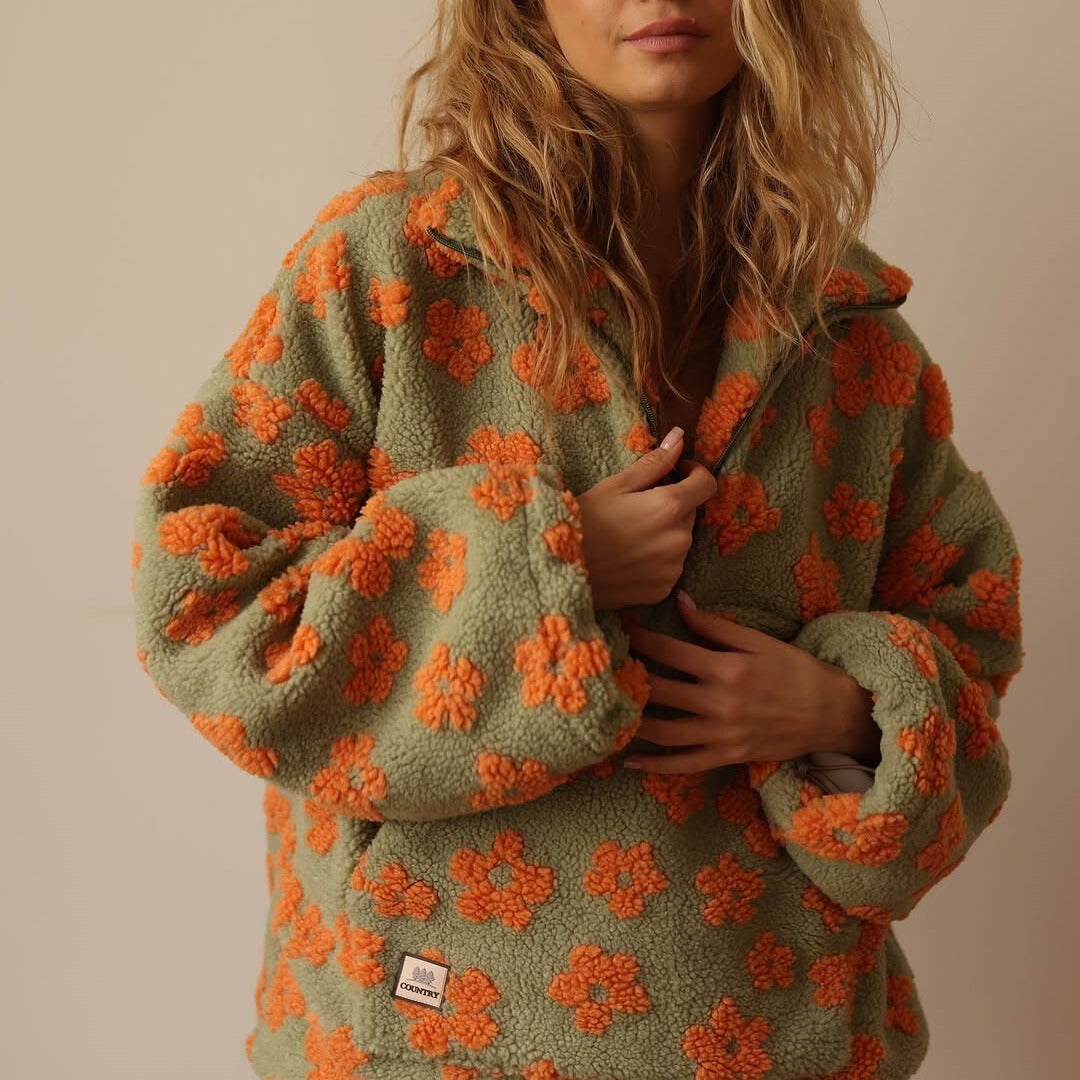Daisy | Fleece-Pullover Bloom