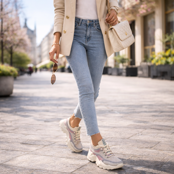 AIRSYNQ | ATMUNGSAKTIVE DAMENSNEAKERS FÜR GANZTÄGIGEN KOMFORT