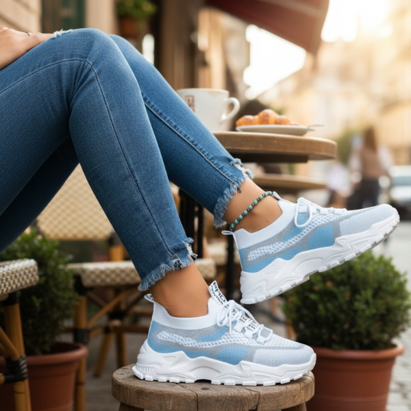 AIRSYNQ | ATMUNGSAKTIVE DAMENSNEAKERS FÜR GANZTÄGIGEN KOMFORT