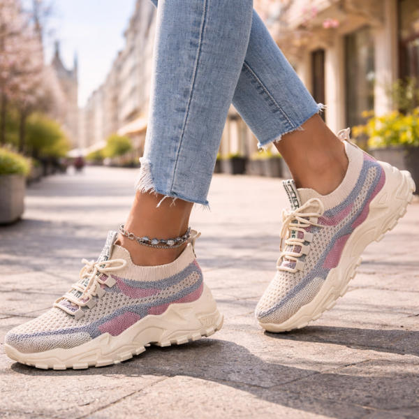 AIRSYNQ | ATMUNGSAKTIVE DAMENSNEAKERS FÜR GANZTÄGIGEN KOMFORT
