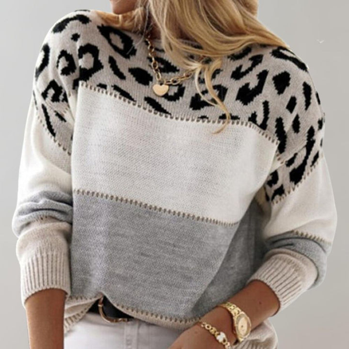 Sif | Pullover Léopard Élégance