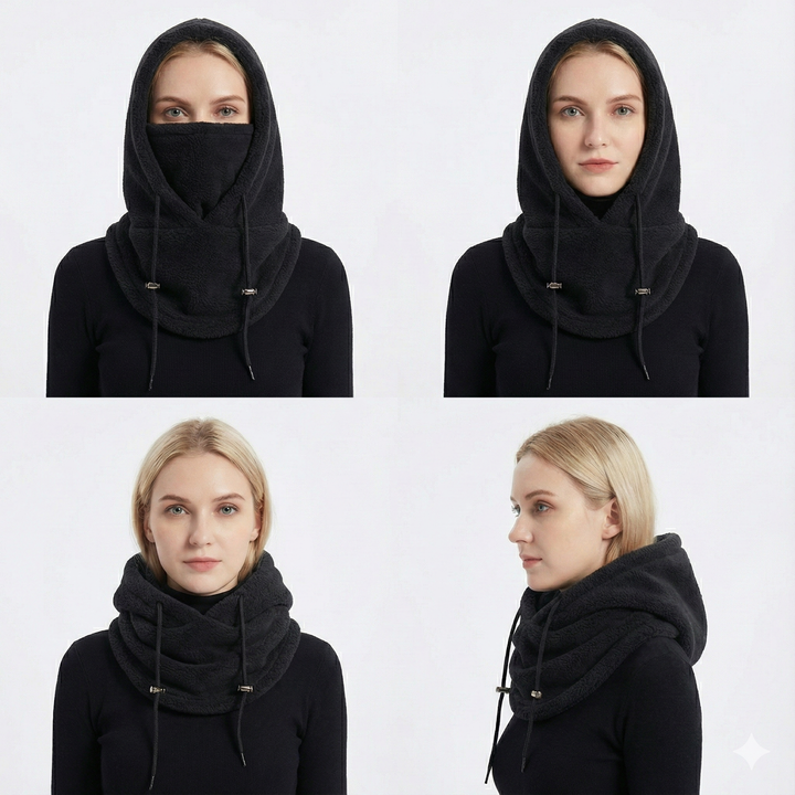 The Frost Hug Hoodie | Dein winterlicher Kokon aus Wärme und Komfort | Langer Hals