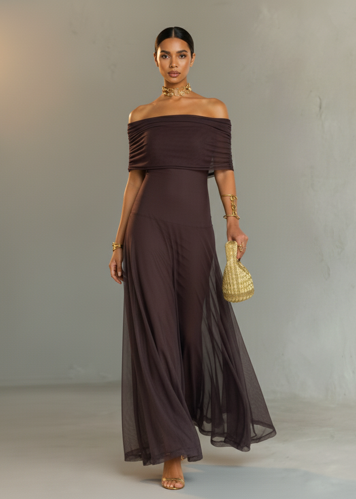 GIORGINA | Langes Designerkleid