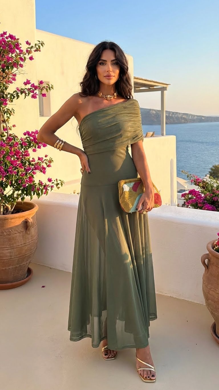 GIORGINA | Langes Designerkleid