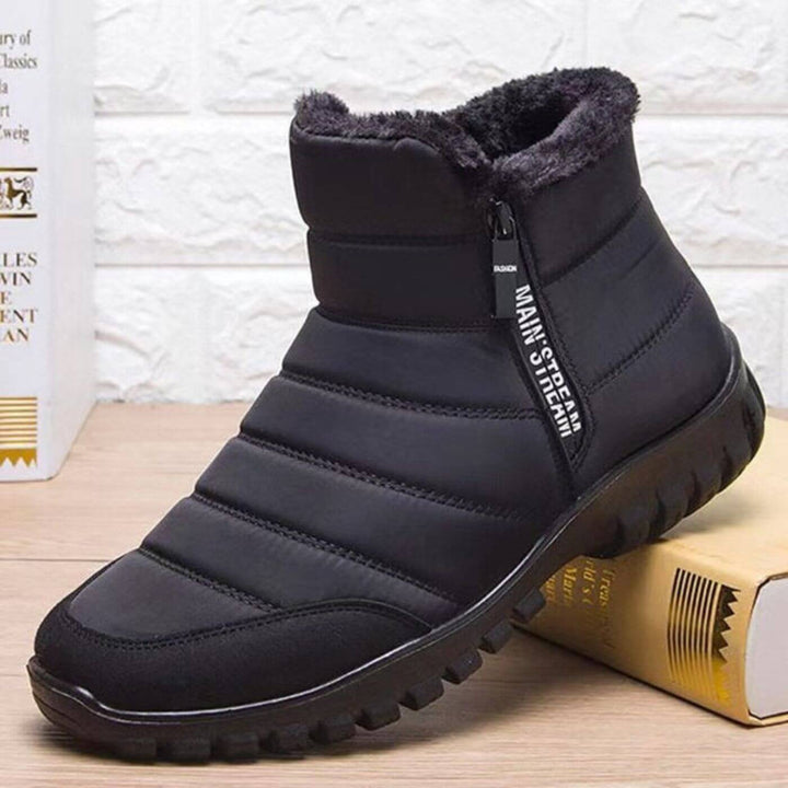 Hanna | Wasserdichte, mit Fell gefütterte Winterschuhe
