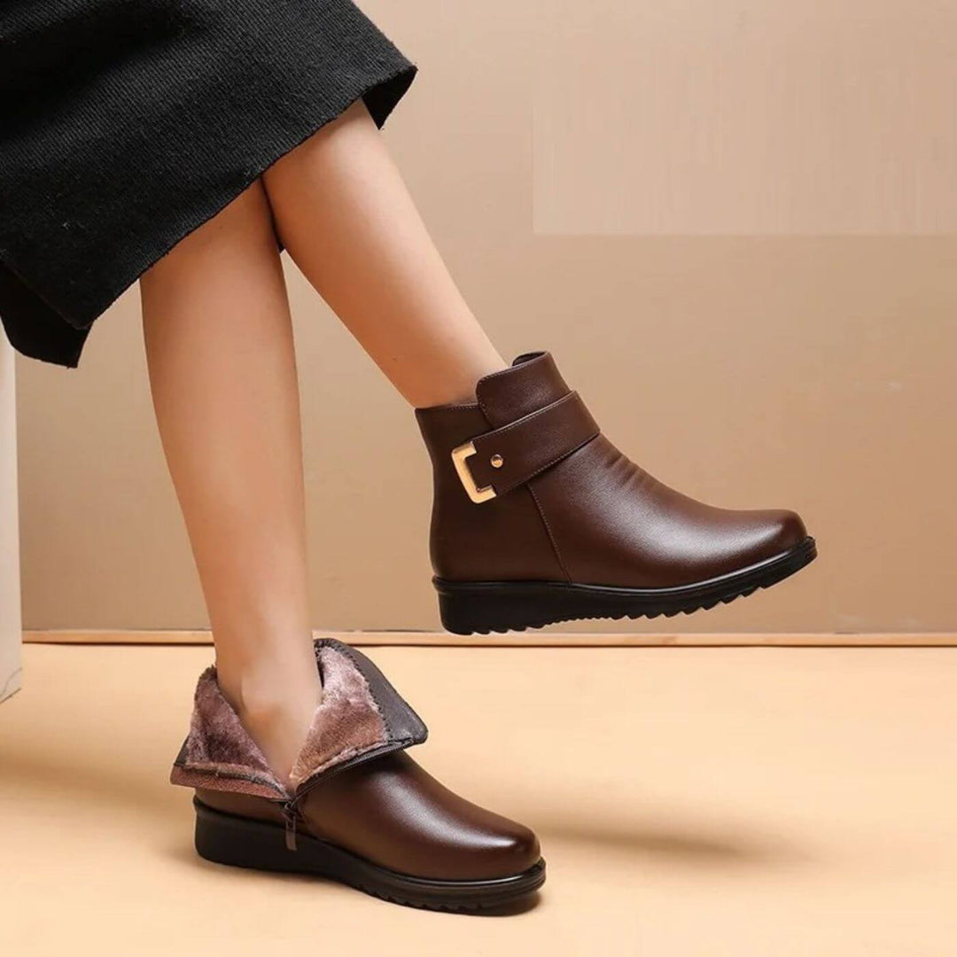 Hanne | Rutschfeste Winterstiefel mit gefüttertem Innenfutter
