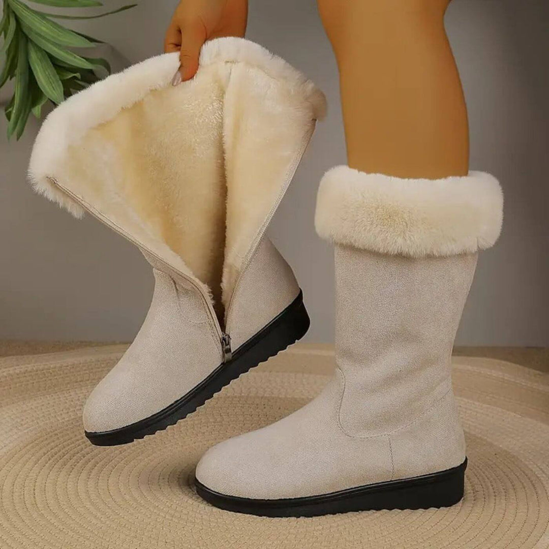 Lily | Weiche, warme, gefütterte orthopädische Winterstiefel