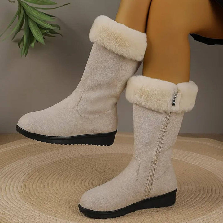 Lily | Weiche, warme, gefütterte orthopädische Winterstiefel