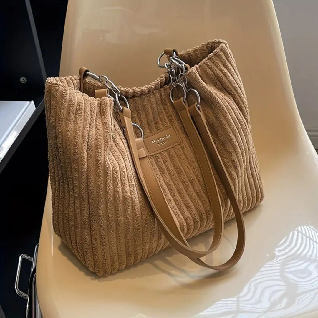 Linnea | Elegante Handtasche aus Cord