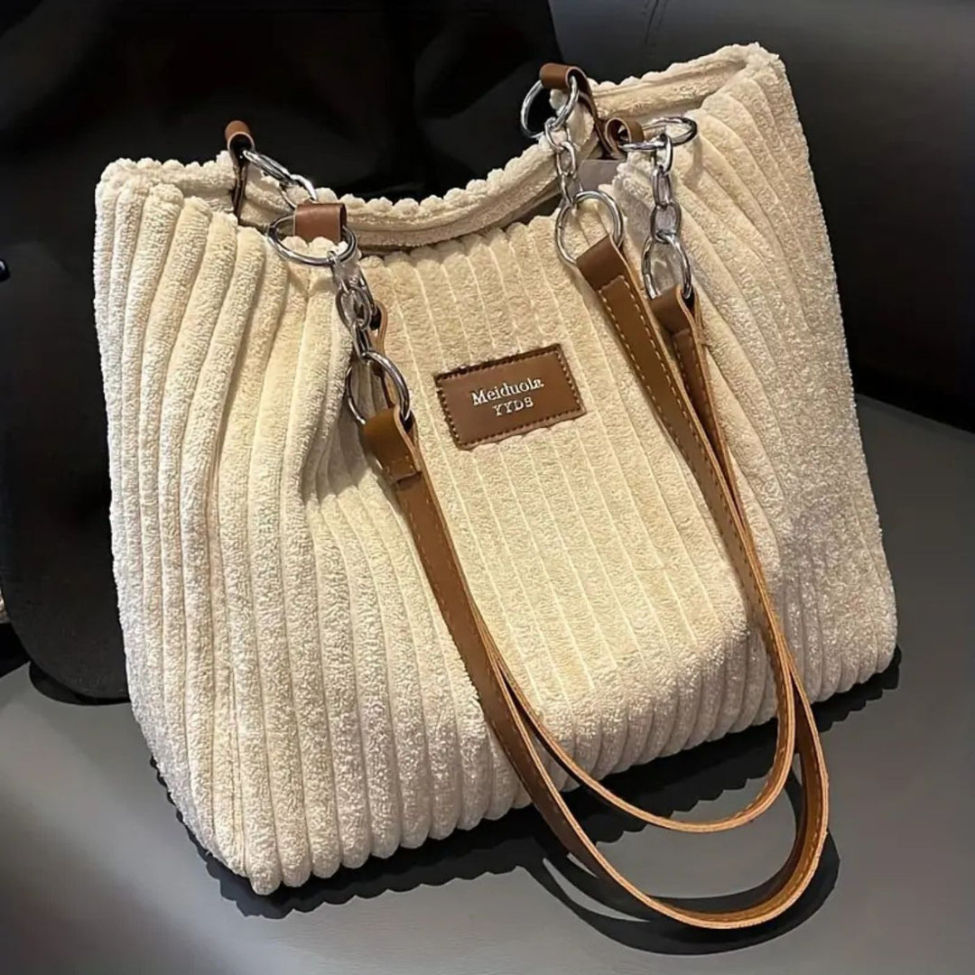Linnea | Elegante Handtasche aus Cord