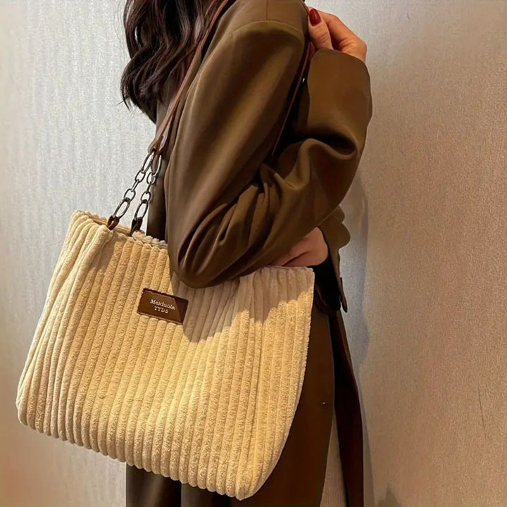 Linnea | Elegante Handtasche aus Cord