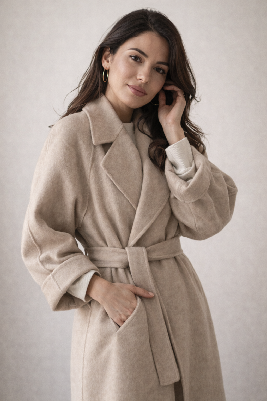 Luise | Damen-Wickelmantel