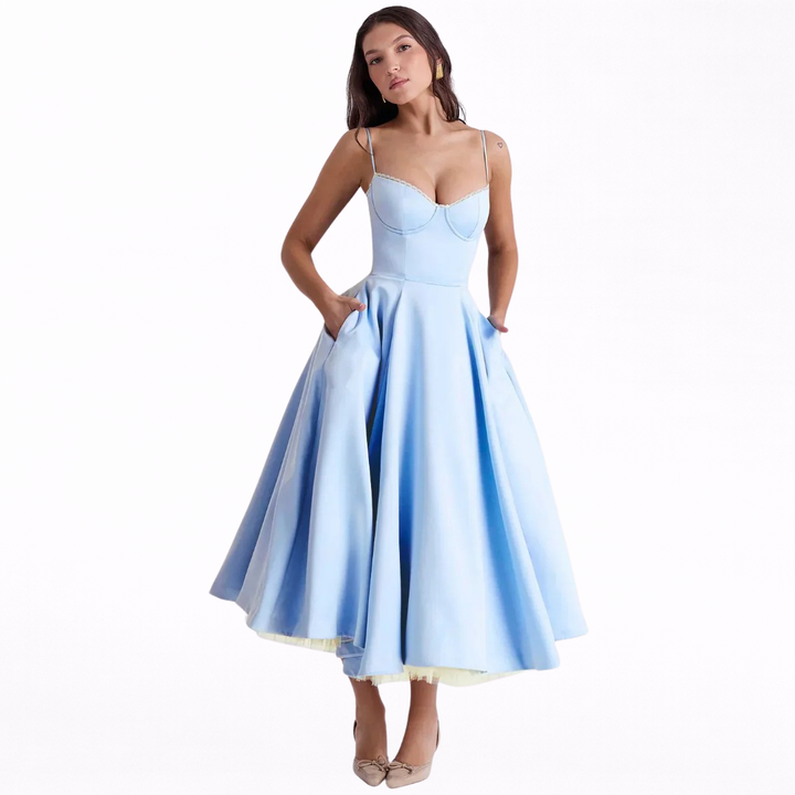 Arielle | Luxuriöses Midi-Kleid