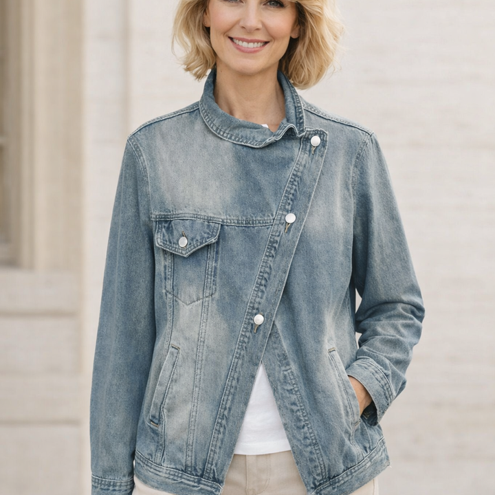 Vivid Twist Denim | Jeansjacke