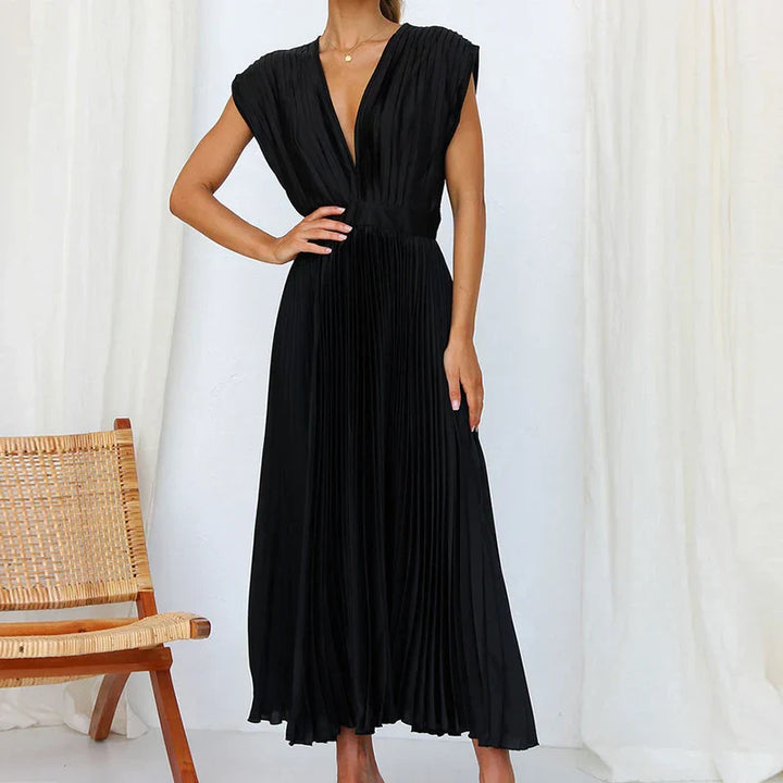 Hedwig | Elegantes ärmelloses Damenkleid