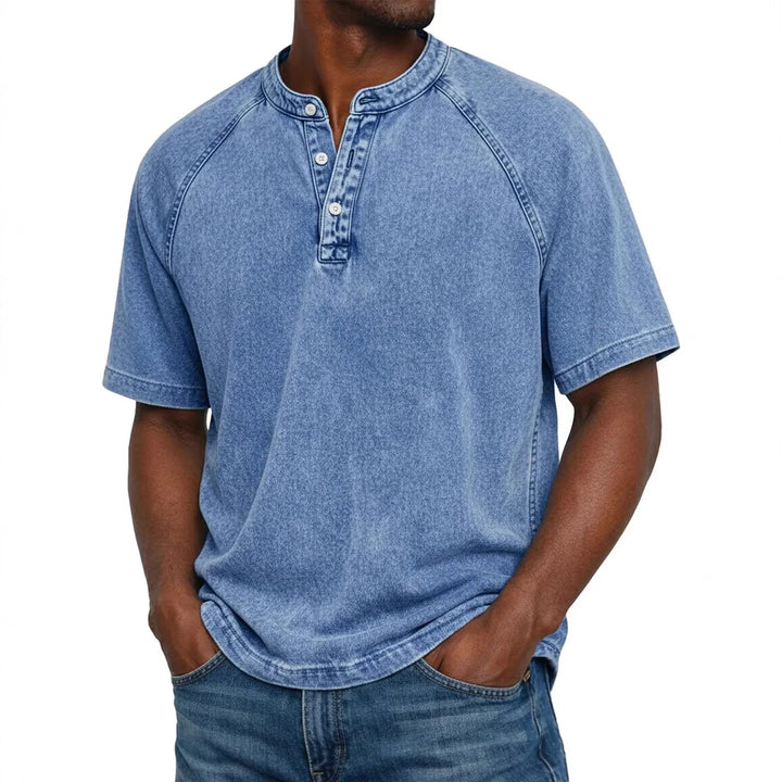 Pedro | Vintage-Herrenhemd mit Knöpfen