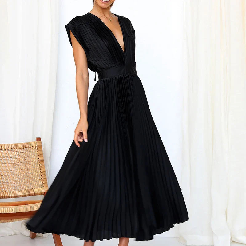 Hedwig | Elegantes ärmelloses Damenkleid