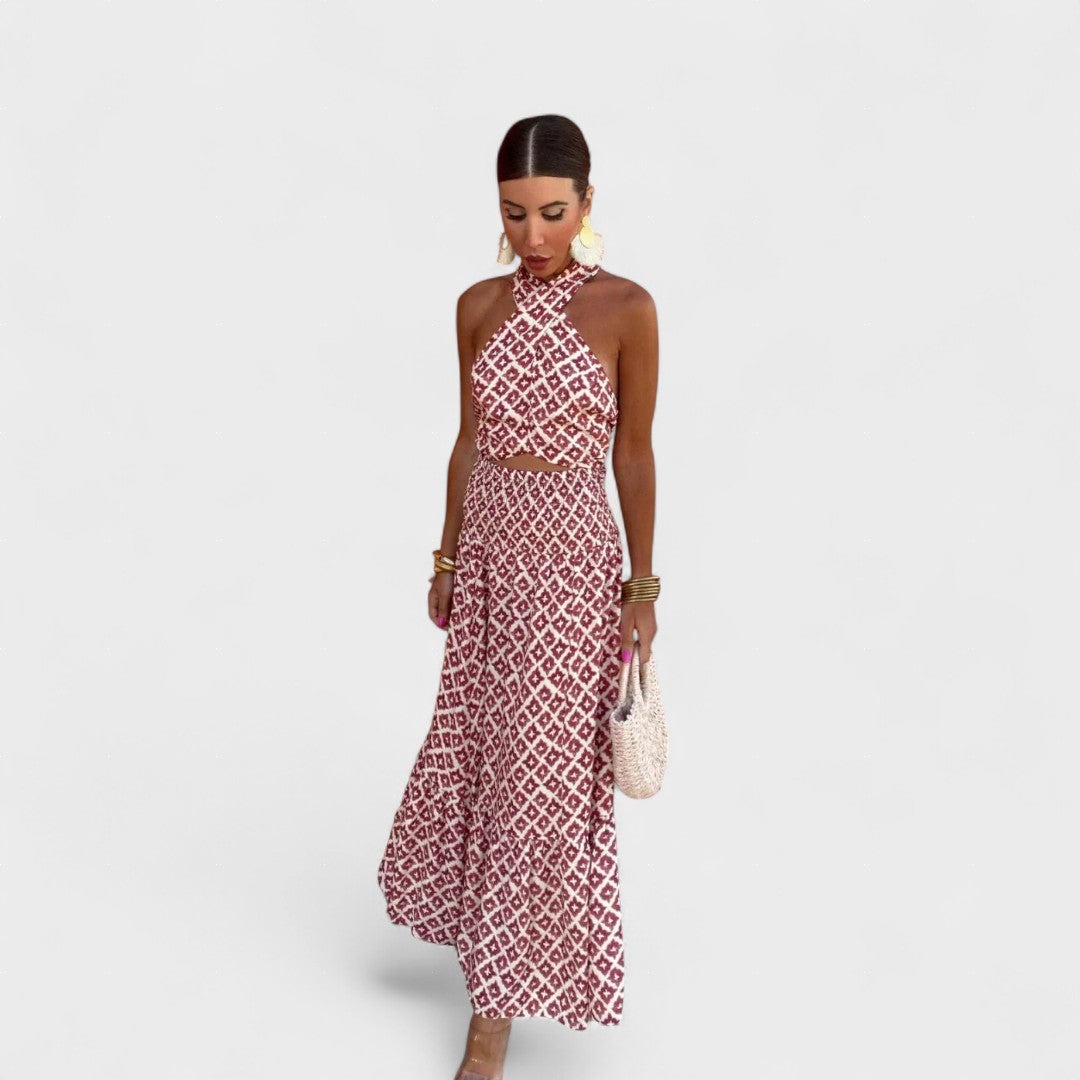 Liora | Elegantes schulterfreies Kleid