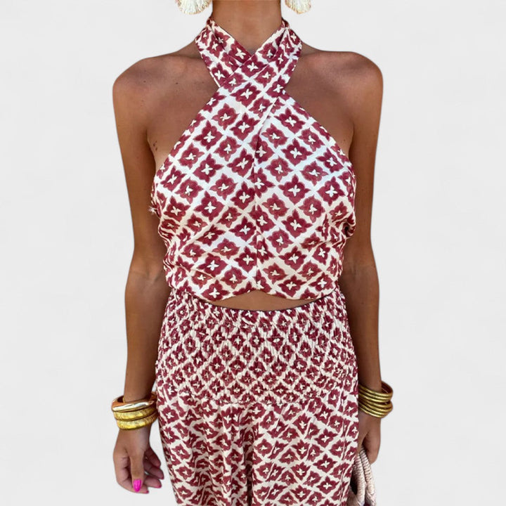 Liora | Elegantes schulterfreies Kleid