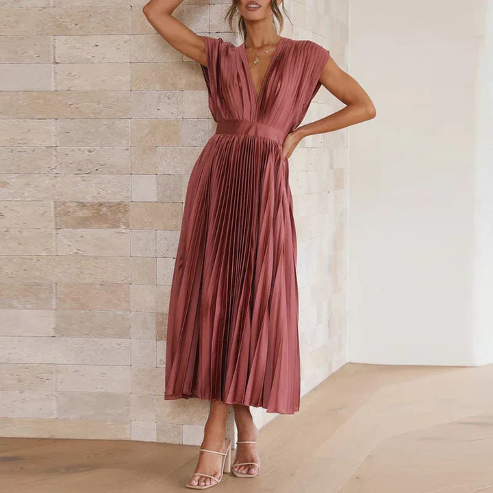 Hedwig | Elegantes ärmelloses Damenkleid