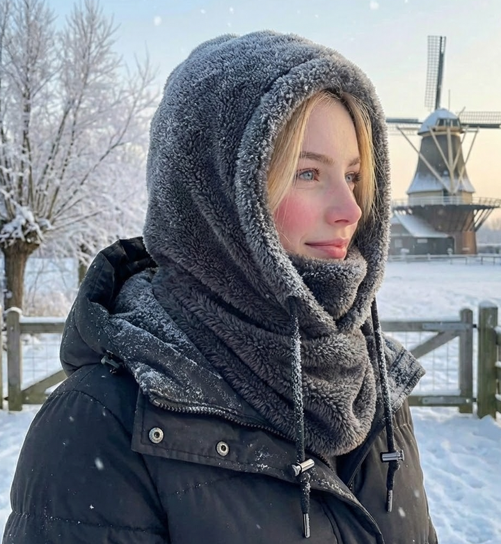 The Frost Hug Hoodie | Dein winterlicher Kokon aus Wärme und Komfort | Langer Hals