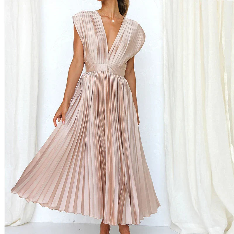 Hedwig | Elegantes ärmelloses Damenkleid