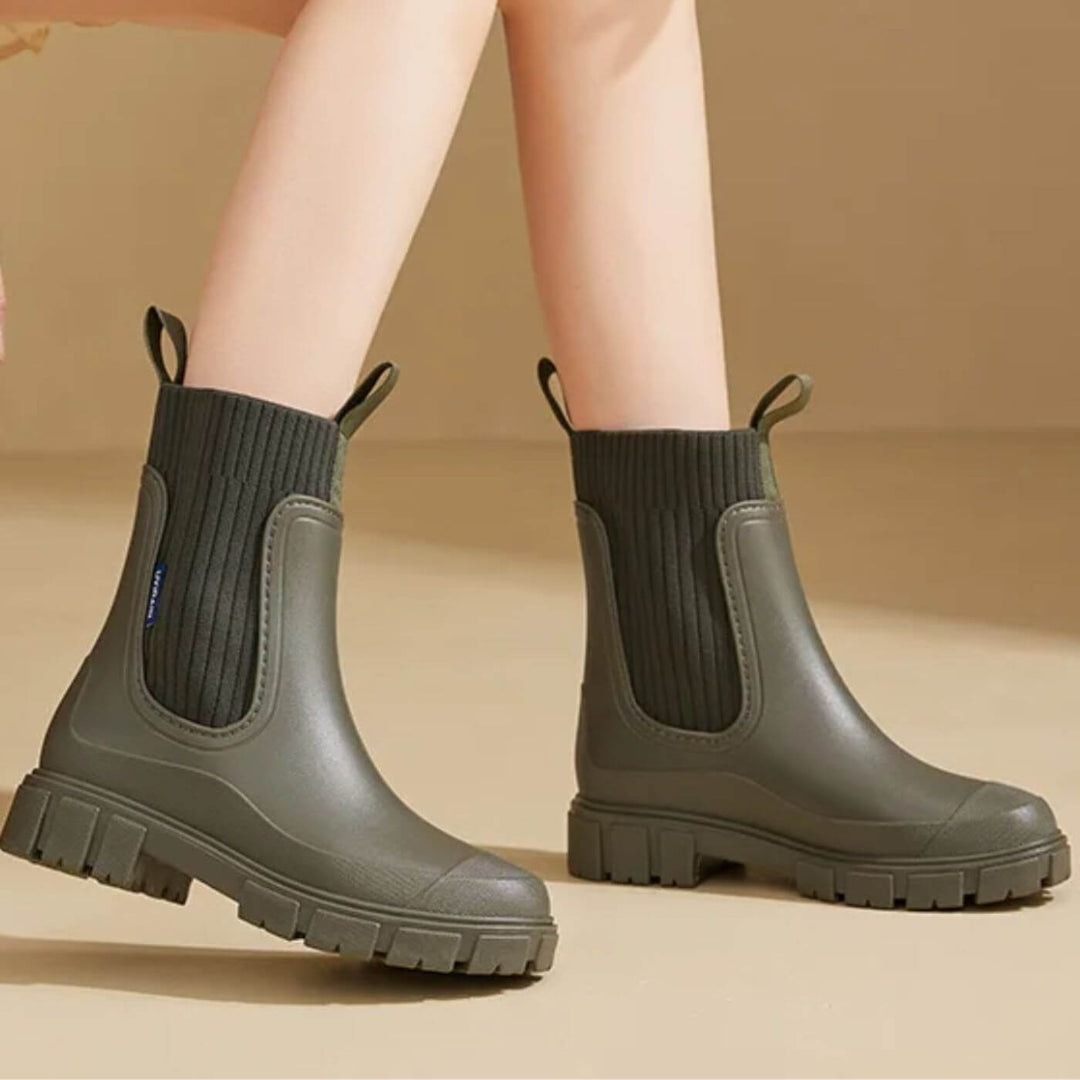 Selma | Rutschfeste wasserdichte Regenstiefel