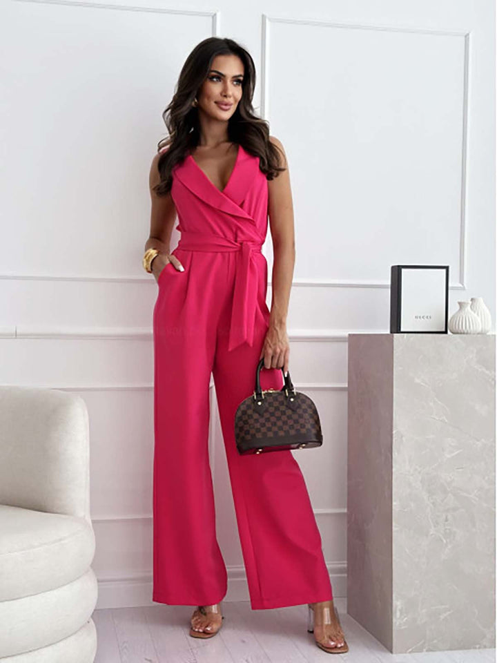 Giuliana | Stilvoller ärmelloser Jumpsuit mit eleganter Passform für Damen