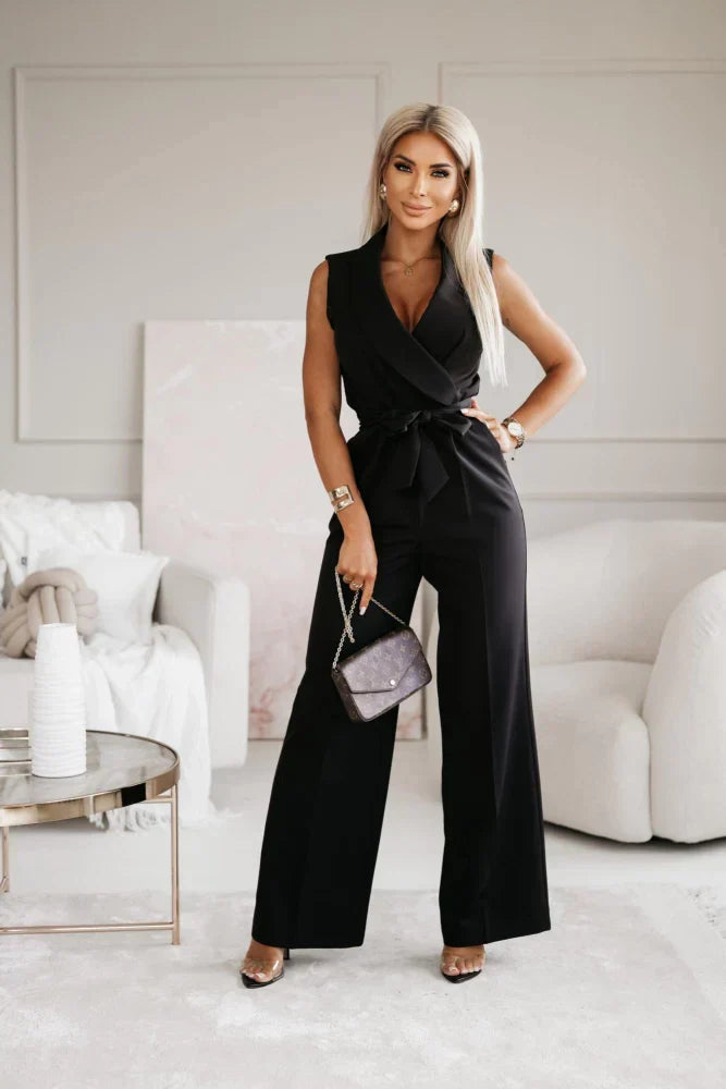 Giuliana | Stilvoller ärmelloser Jumpsuit mit eleganter Passform für Damen