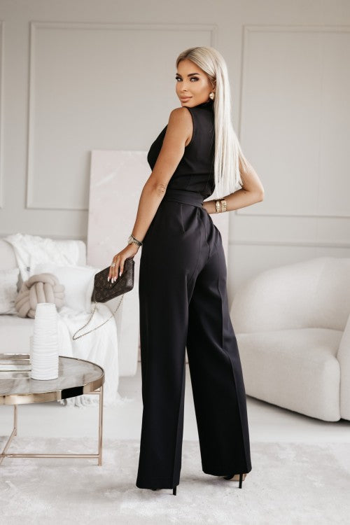 Giuliana | Stilvoller ärmelloser Jumpsuit mit eleganter Passform für Damen