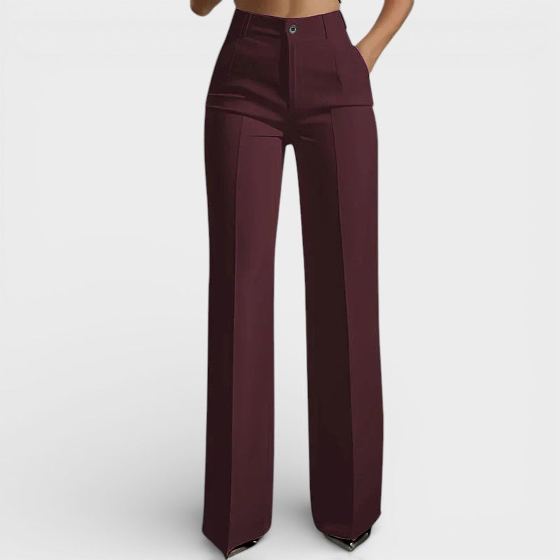 Amelia | Figurbetonte Hose mit hoher Taille