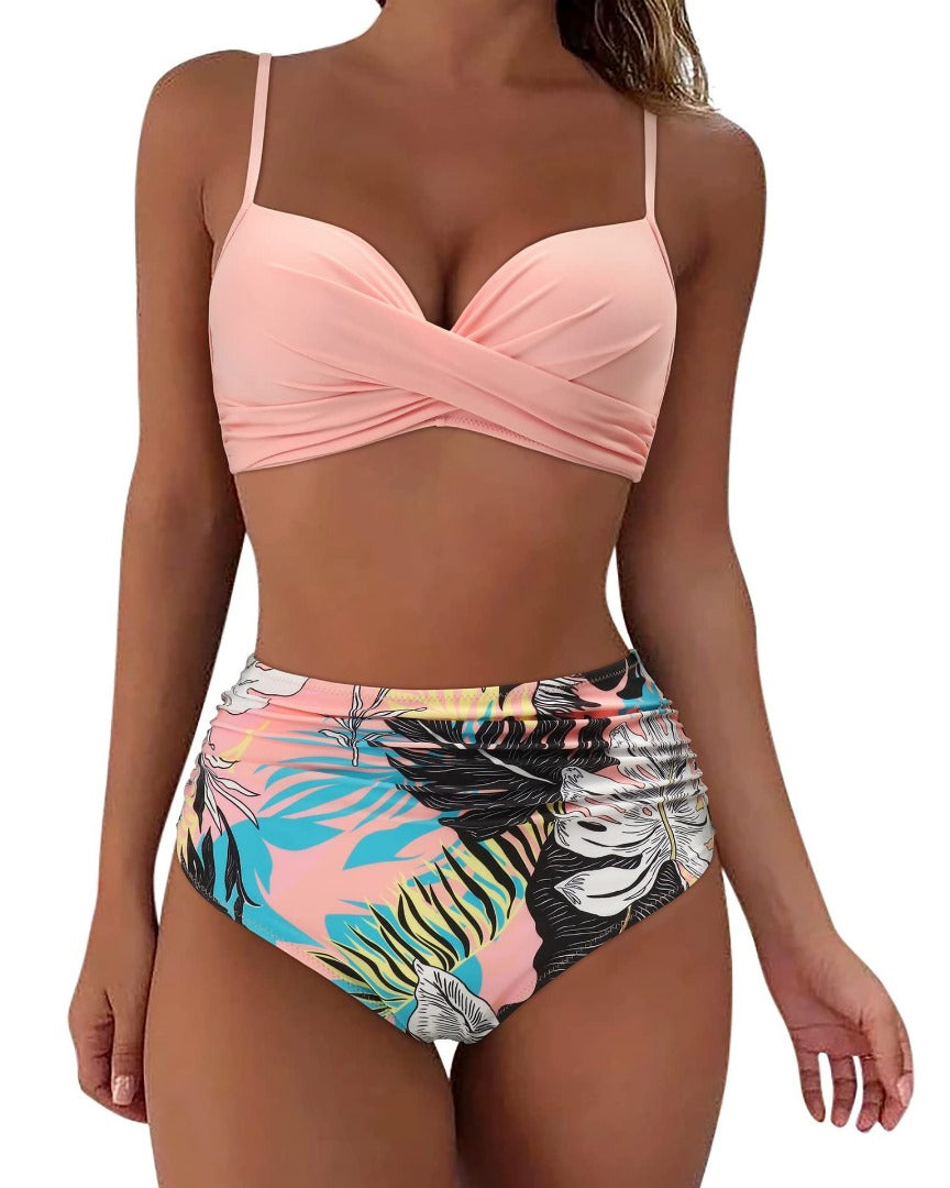 Alma | Eleganter Bikini mit hoher Taille
