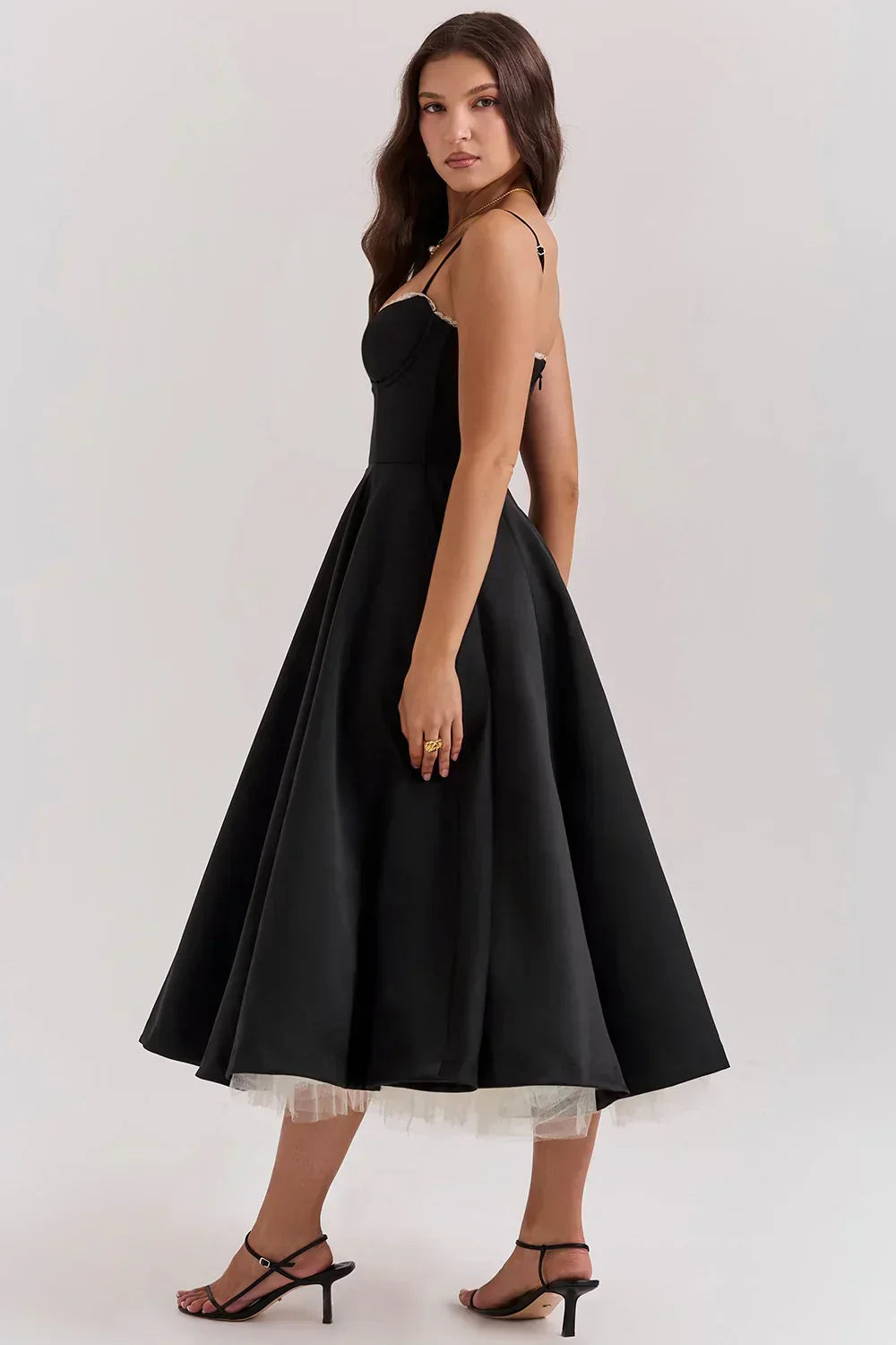 Arielle | Luxuriöses Midi-Kleid