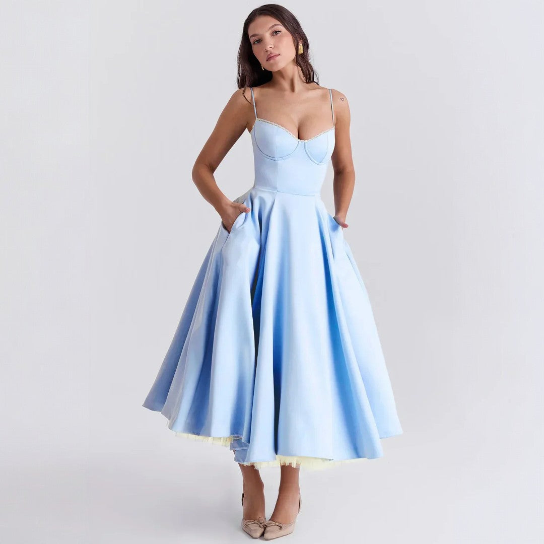 Arielle | Luxuriöses Midi-Kleid