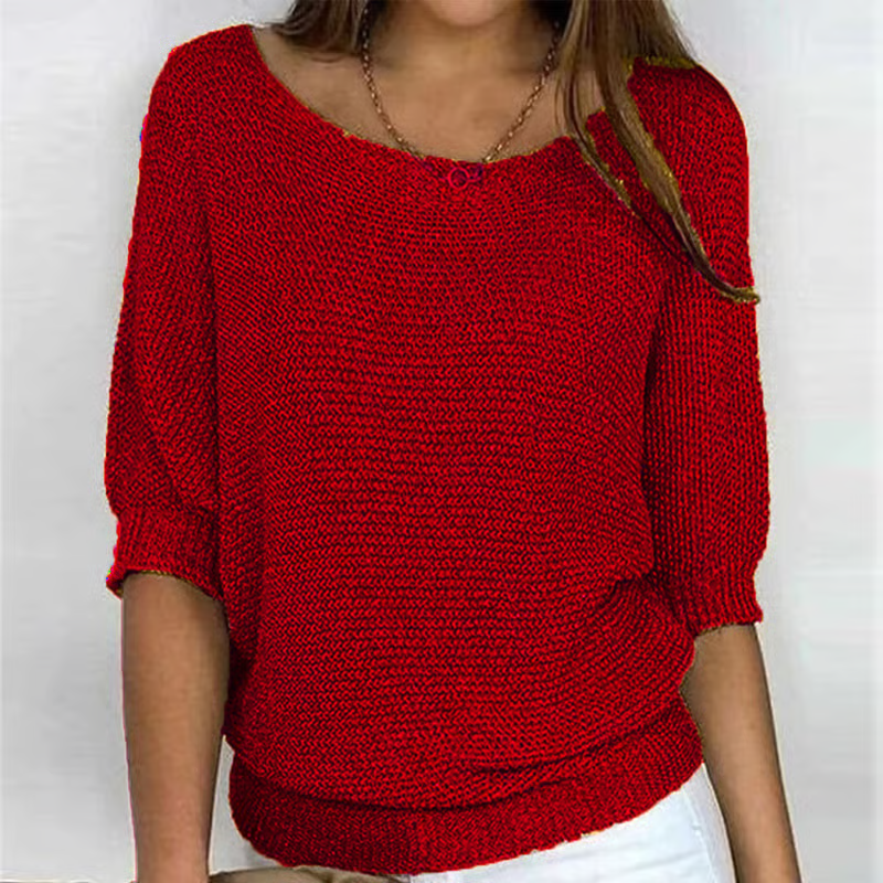 Iris™ | Leichter Sommerpullover mit 3/4-Ärmeln – Komfort & lässige Eleganz